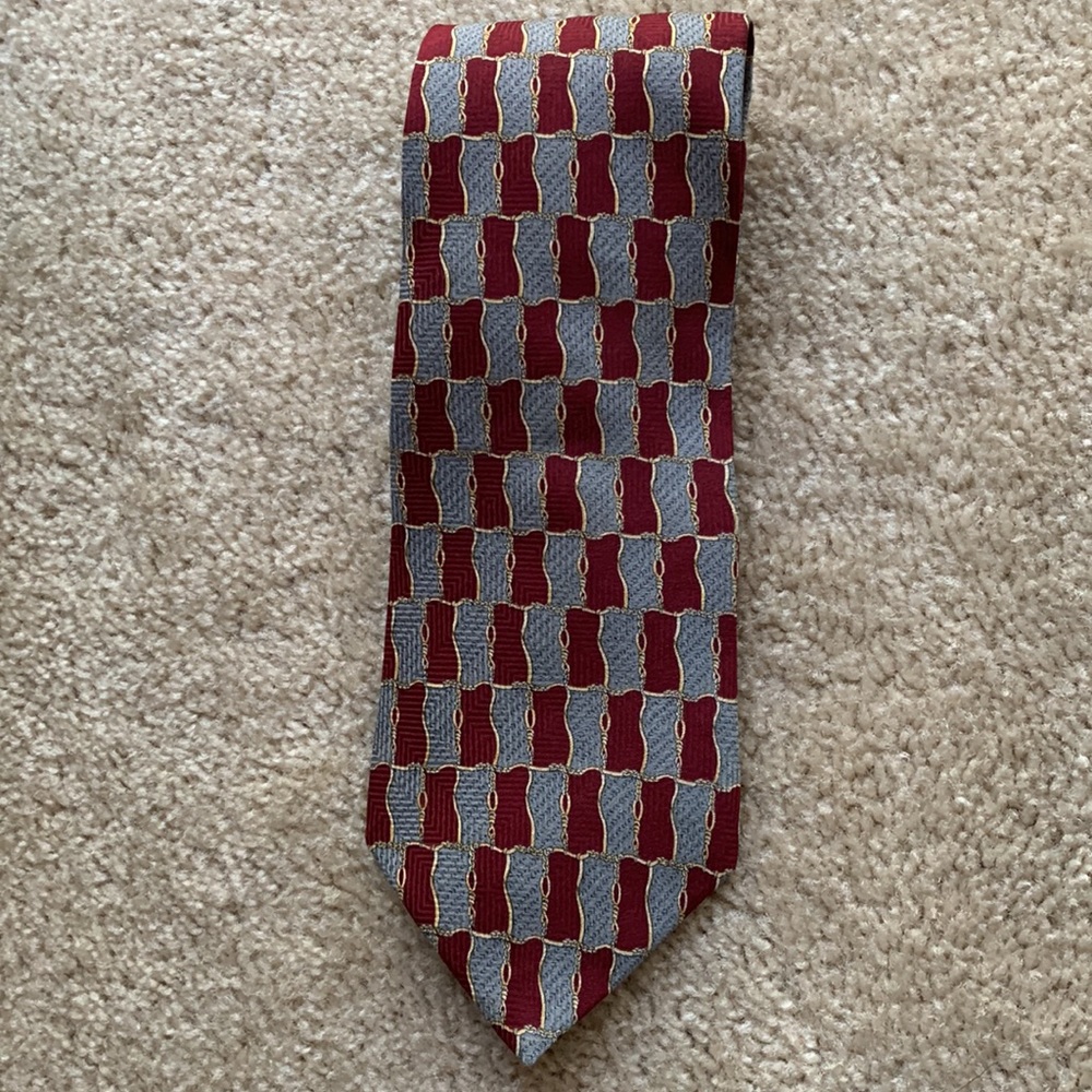 ENZO FELINI. 100% silk tie. Handmade. Prom. Graduation. Evening.